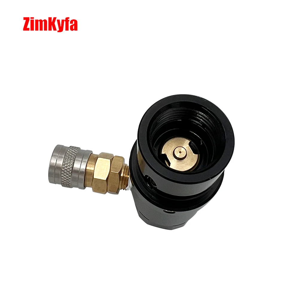 HPA SLP New Mini AIR CO2 Regulator Micro Reg US Foster Plug 300PSI Gauge Low Pressure Ajustable 40-200PSI For G1/2-14 Bottle