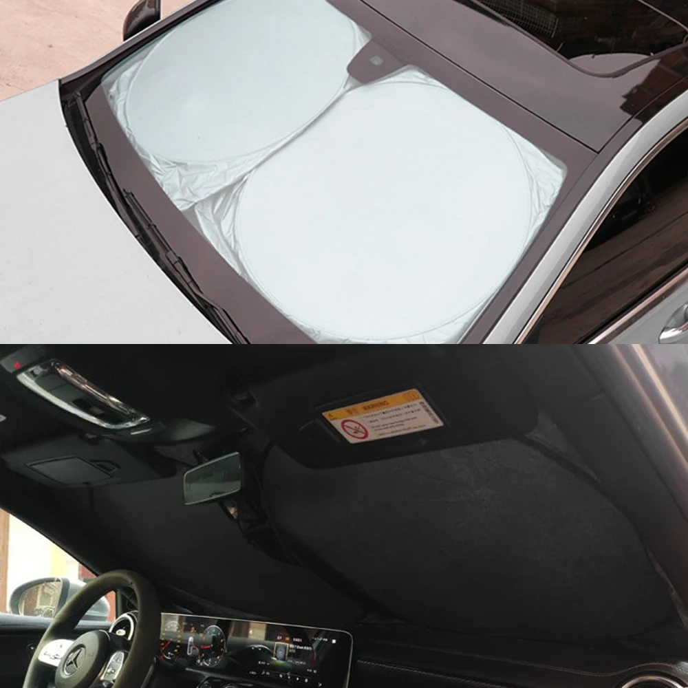 Car Windshield Sunshades For Nissan Qashqai Leaf Juke Micra 350Z 370Z Armada Elgrand Kicks Livina NV200 Pathfinder Serena Versa
