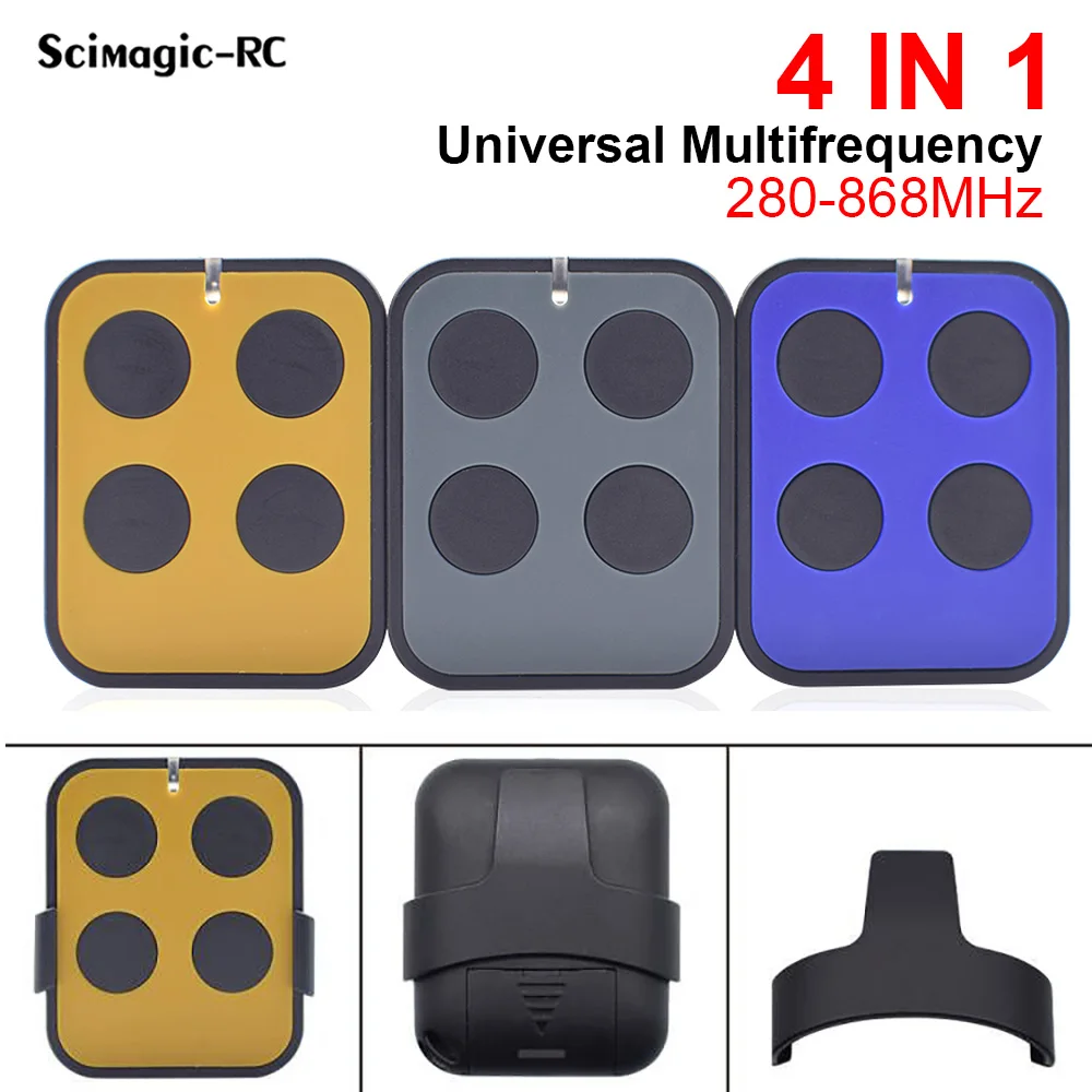 Multifrequency Rfid Duplicator Garage new Remote Control Clone 286 to 868 Mhz 433mhz 433.92mhz 868mhz Remote Control 2025 for Gate