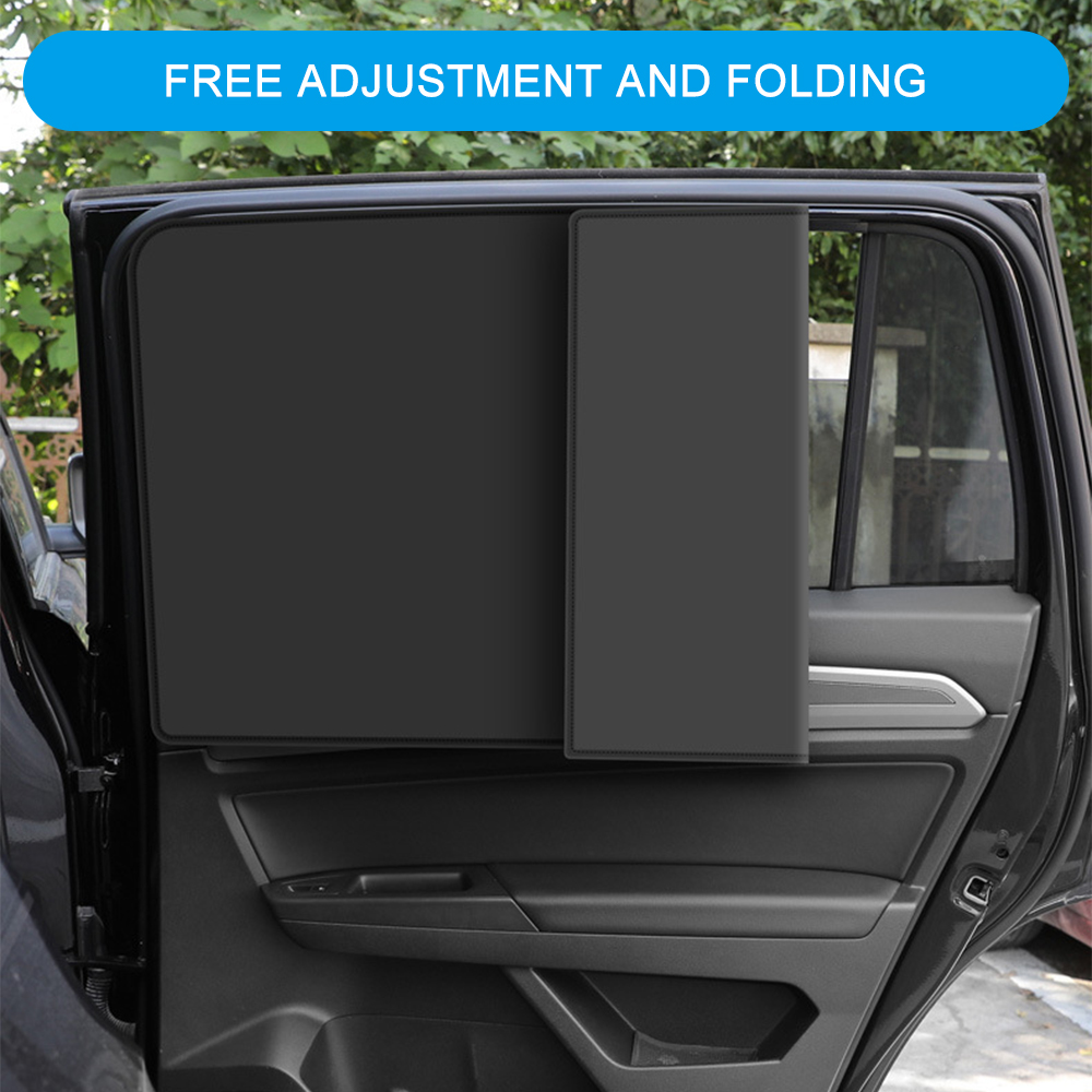 2PCS Car Folding Window Curtains For XC90 XC60 C30 T6 S60 C70 XC40 V40 XC70 V70 V60 V50 S80 S40 AWD V90 S90 Auto Accessory
