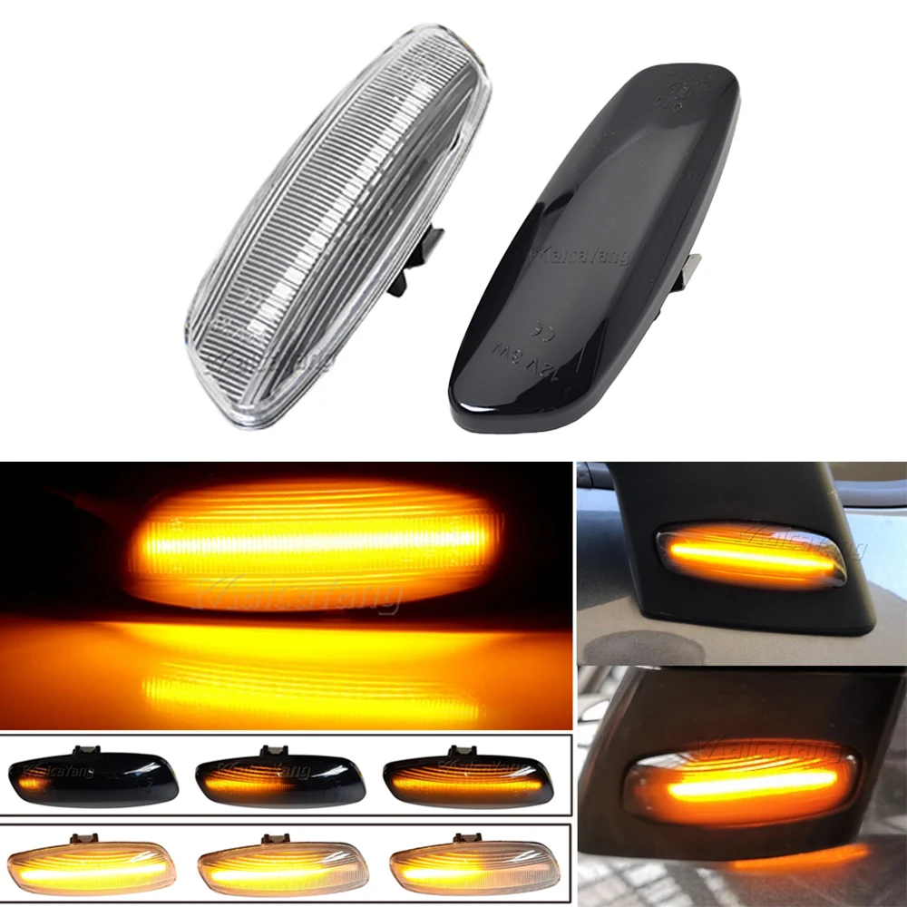 LED Turn Signal Lamp For Citroen C3 C4 C5 DS3 DS4 2011-2018 Peugeot 207 308 RCZ 2010-2015 Flashing Side Marker Repeater Light