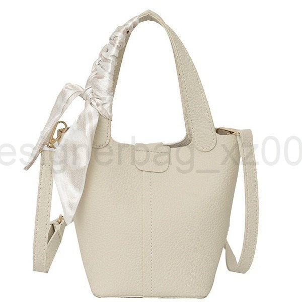 Fashion Classic Bag Designer 10a Top Woman Handbagevening Bags Fashionable Handheld Small Bucket Highend Silk Scarf Versatile Single Shoulder Diagona