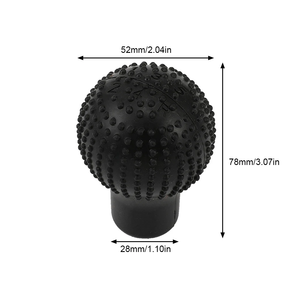 NonSlip Car Silicone Gear Shift Knob Cover Gear Shift Grip Manual Lever Knobs Case Protector Bump Stick Car Interior Accessorie