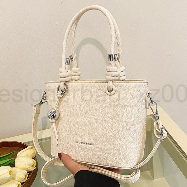 Fashion Classic Bag Designer 10a Top Woman Handbagfashion Canvas Bags Bucket New Single Shoulder Crossbody Small Square Famous Korean Version Vegetabl