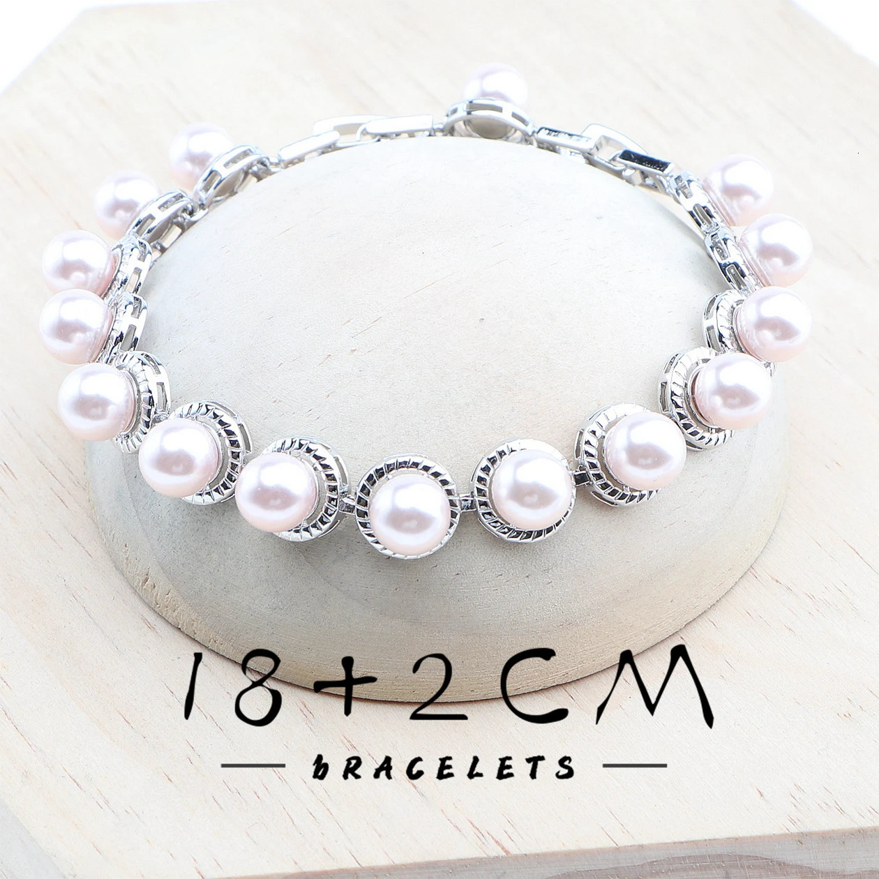 Natural Pearl Jewelry Set 925 Pure Silver White Zircon Ring Bracelet Earrings Pendant Necklace Set 241031