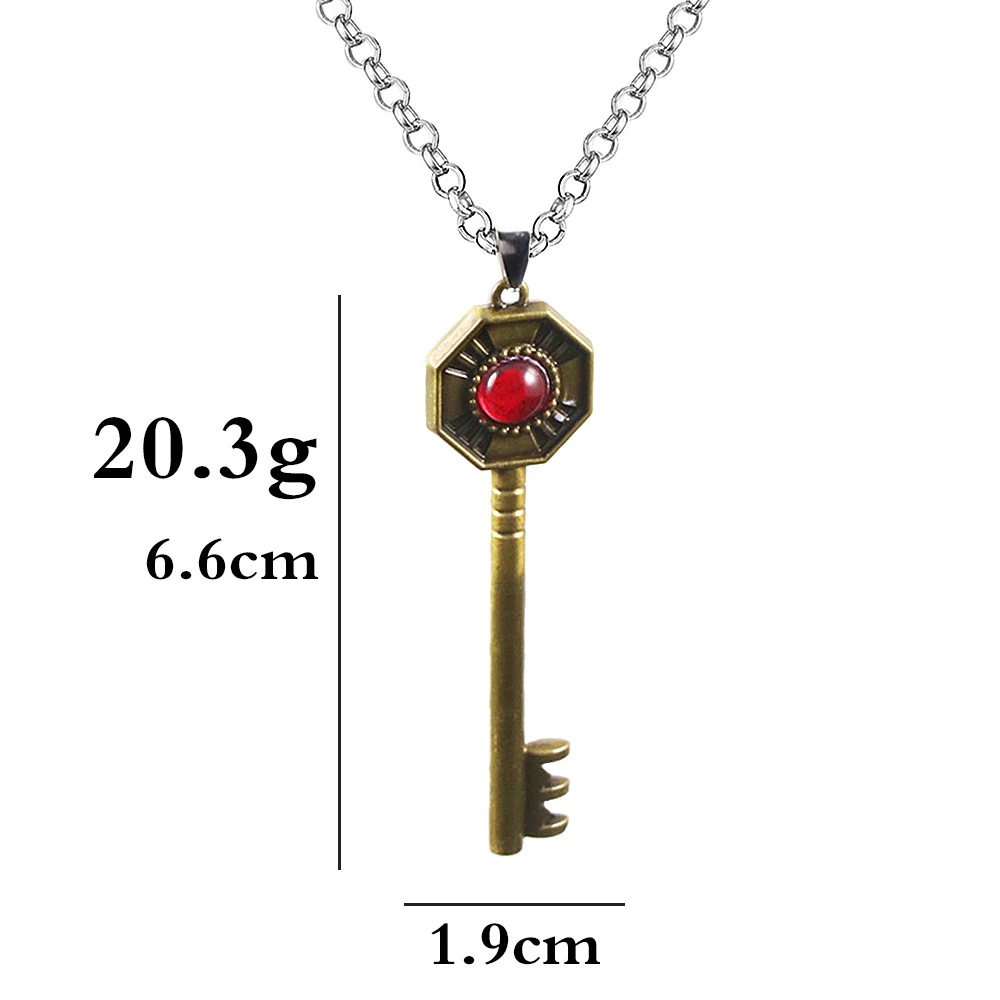 Anime JOJOS BIZARRE ADVENTURE Pendant Necklaces Key Chain Men and Women Bag Car Decorate Necklaces Jewelry Accessories Gift