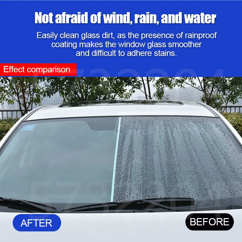 Anti-rain Water Repellent Coating Spray For Car Glass Nano Hydrophobic Waterproof Agent Oil Film Removing Auto Glass Film Agent