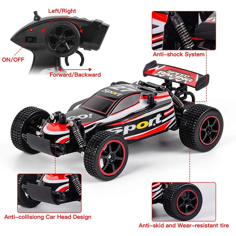 1:20 RC Car 20km/h High Speed Car Radio Controled Machine Remote Control Car Toys For Children Kids XMAS Gifts RC Drift