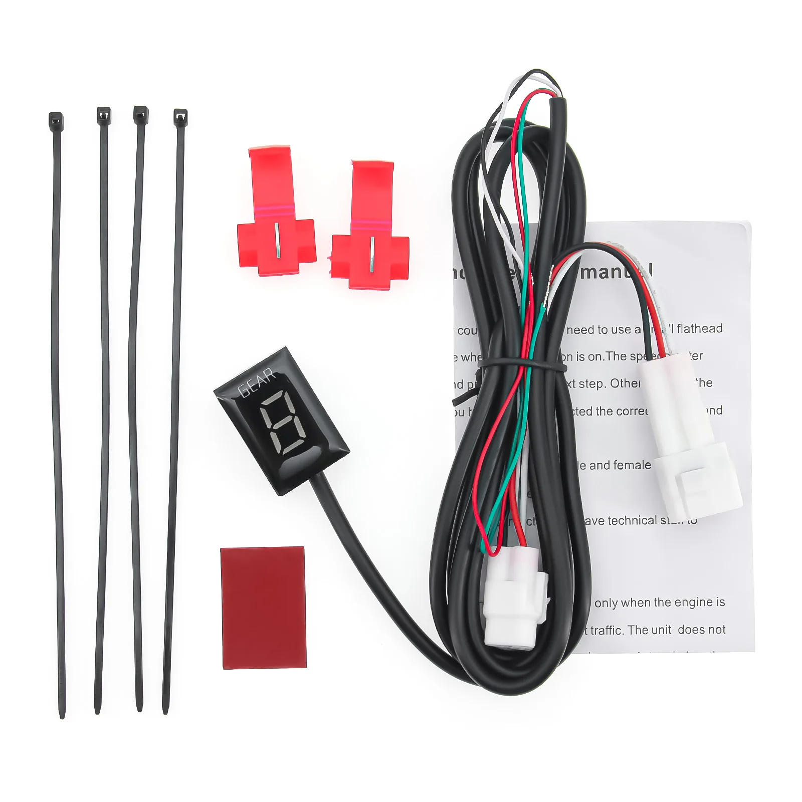 Motorcycle Indicator For YAMAHA YZF-R6 R1 TDM900 XJ6 FZ6 FZS1000 Fazer Gear Ecu Direct Mount 6 Level Display