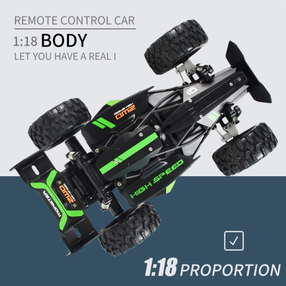 RC new 2025 Car Drift 1:18 High Speed Car Radio Control 15km/h Off Road Remote Control Car Trucks By Toys For Boy Children Kids Gift