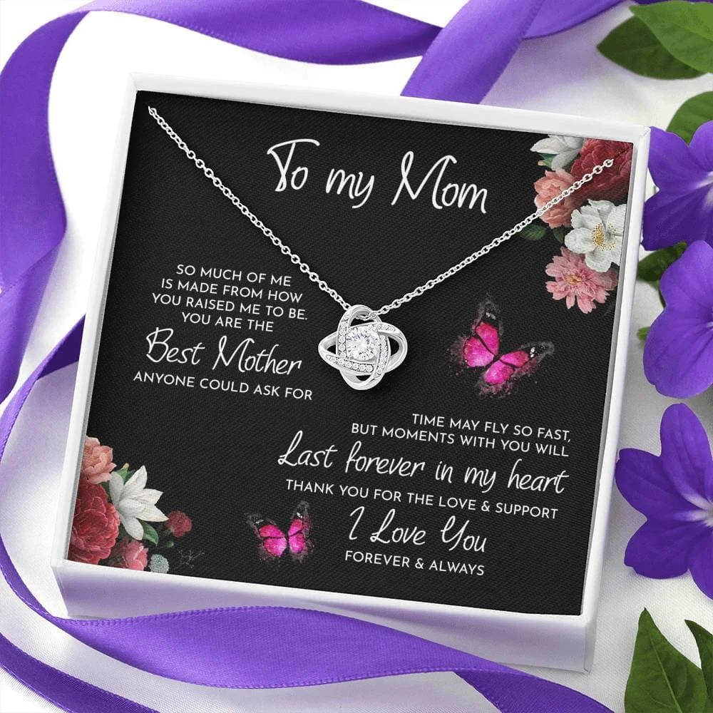 Trendy Elegant Pendant Necklace With Gift Box Party Holiday Birthday Mother's Day Gift For Mom Decorative Accessories