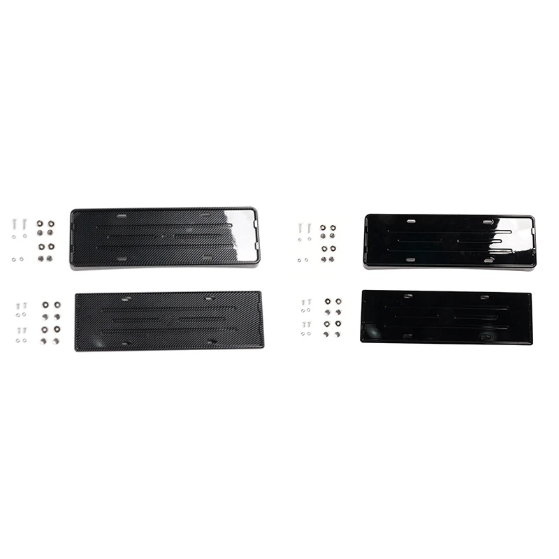 For Tesla Model 3 Highland 2024 Car License Plate Frame, Front+Rear License Plate Holder Accessories