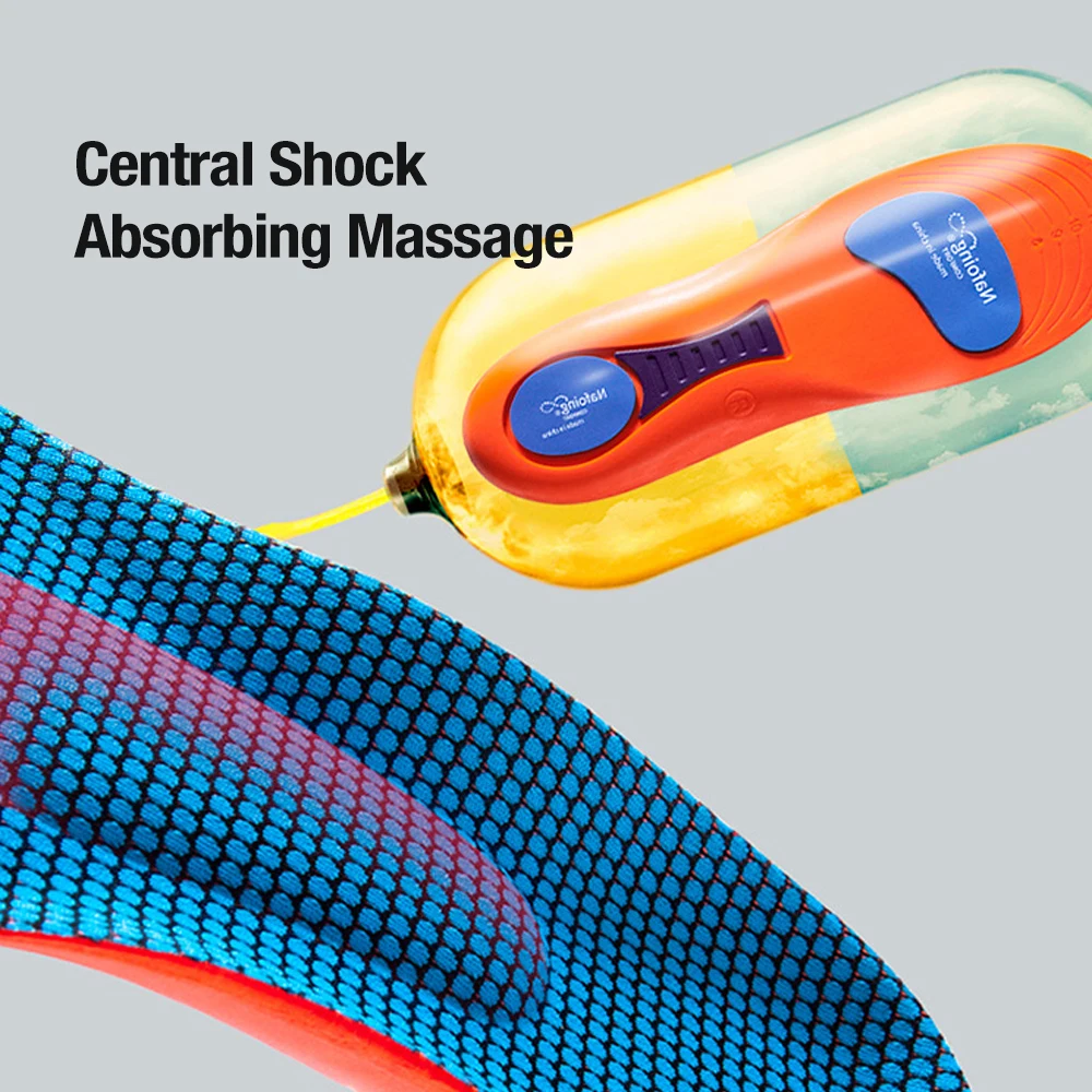 Sports Insole Orthotic Arch Support Breathable Shock Shoe new Gel Pad Running Athletic 2025 Foot Pressure Relieve Cushioning Fiess