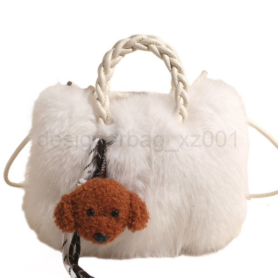 Bag Classic Designer Fashion 10a Top Woman Handbagevening Bags New Plush Doll Pendant Advanced Cute