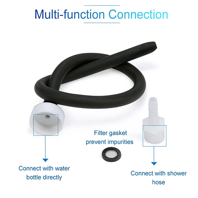 50/200cm Tube Anus Cleaner Portable Soft Silicone Tube Enema Anal Shower Cleaning Set Personal Hygiene Cleaning Bidet Shower