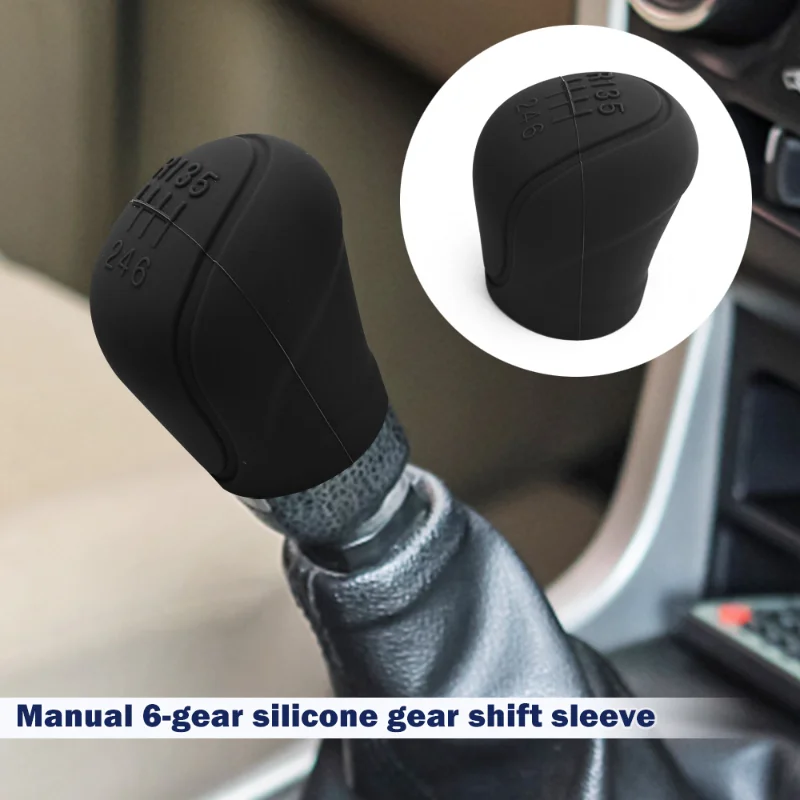 Universal Car Silicone Gear Shift Knob Cover Gear Shift 2025 Non-Slip Grip Handle Protective new Covers Car Interior Accessories
