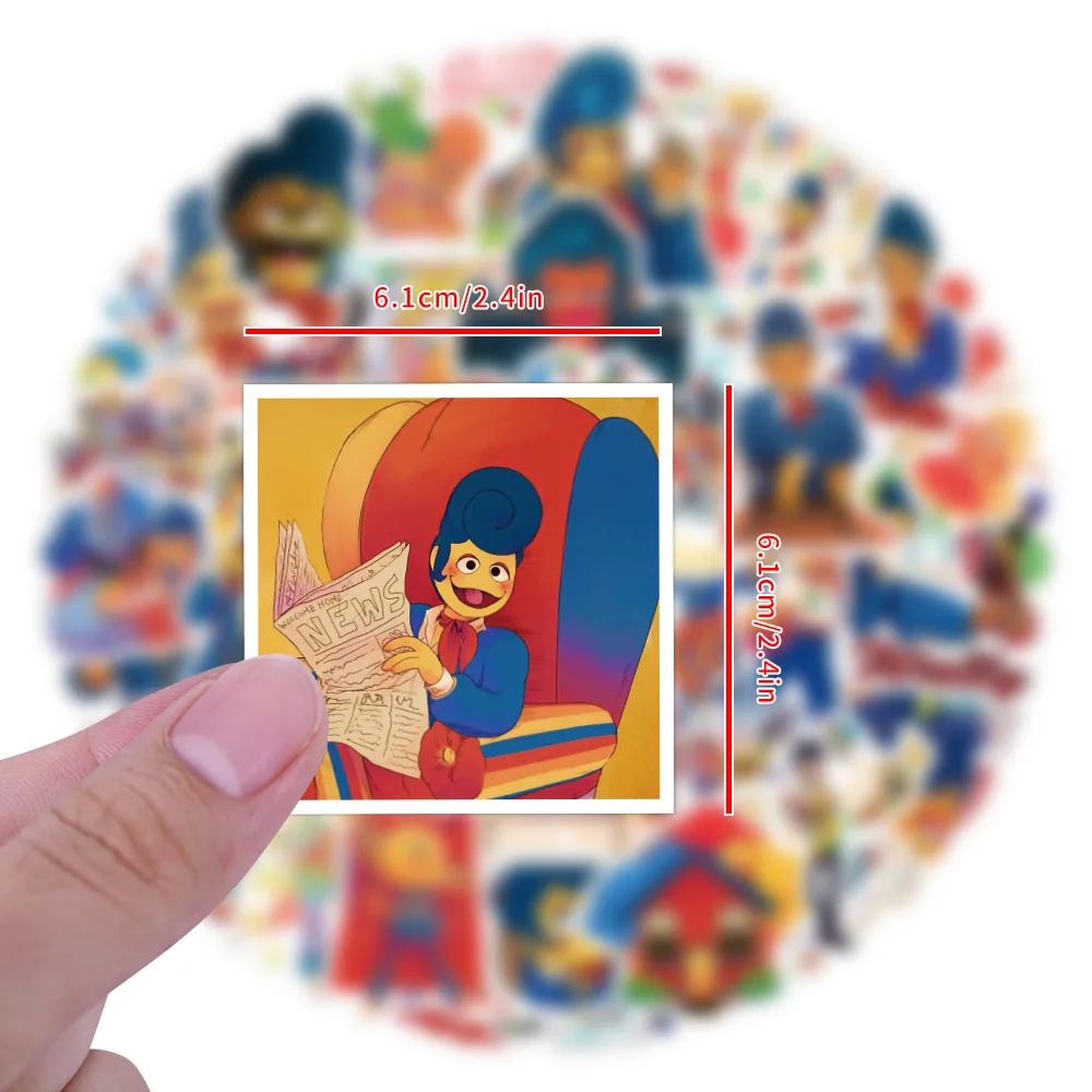 10/50Pcs Welcome Home Wally Darling Stickers Wally Darling graffiti Stickers for DIY Luggage Laptop Skateboard Bicycle Sticer
