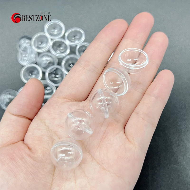 2000Pcs/Lot 0.67/0.68Inch Very Small 17MM Mini Tiny Empty Plastic Balls Capsule Toys Surprise Ball Container Prop Paintball