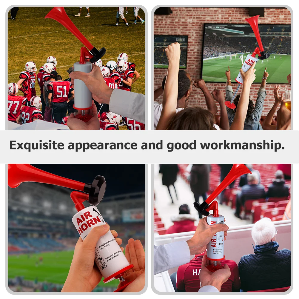 2 Pcs Marine Air Horn Stadium Fans Cheering Speaker Push Trumpet Football Events Pump Handheld