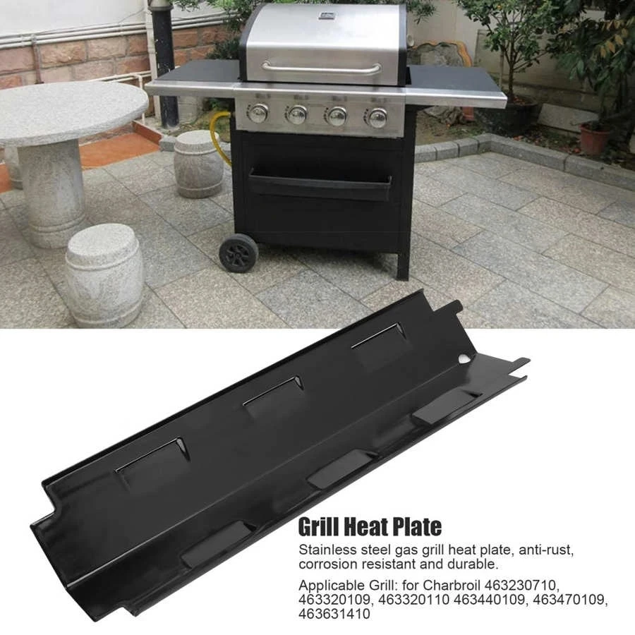 2Pcs Gas Tent Replacement Charbroil Parts BBQ Grill Heat Plate