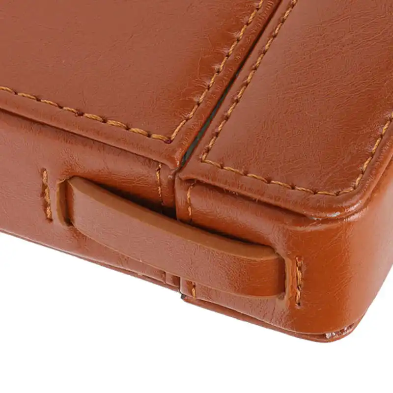 Cigarette Cigarette Case PU Leather Cigarette Case One Piece Design Capacity for Gifts