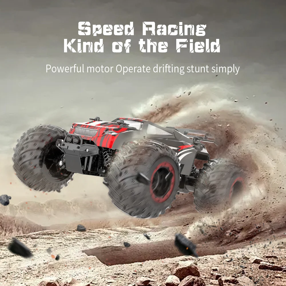 RC Car Racing Drift 20KM/H High Speed 2.4G 1:18 All Terrain Climbing Off Road Light Children Racing Car Toys Gift