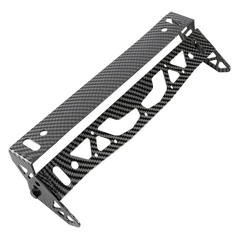 Universal Aluminum Car Adjustable Rotating Car License Plate Frame Holder Solid License Plates Frames Frame for Car Number