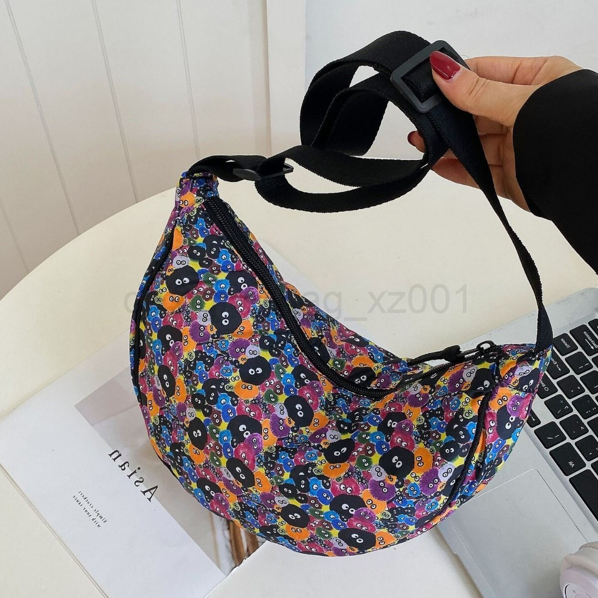 Classic Designer Bag Fashion 10a Top Woman Handbagevening Bags New Autumn and Winter Nylon Fabric Dumpling Famous Printed Single Shoulder Womens Versa