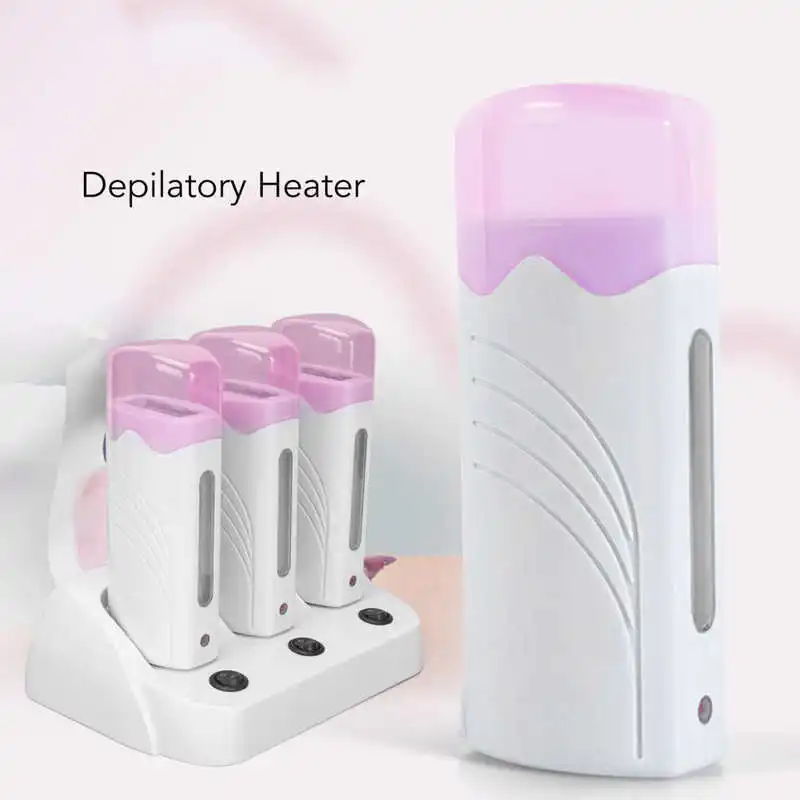 3pcs Epilator hine new Set Portable Electric Hair Removal Wax Device 2025 Epilator Heater hine Kit for Travel