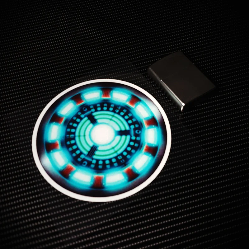 S134 Stark Industry Vinyl Car Stickers Fuel Tank Electric Motorcycle Trunk Helmet Reflective Warning Mark Decals Waterproof