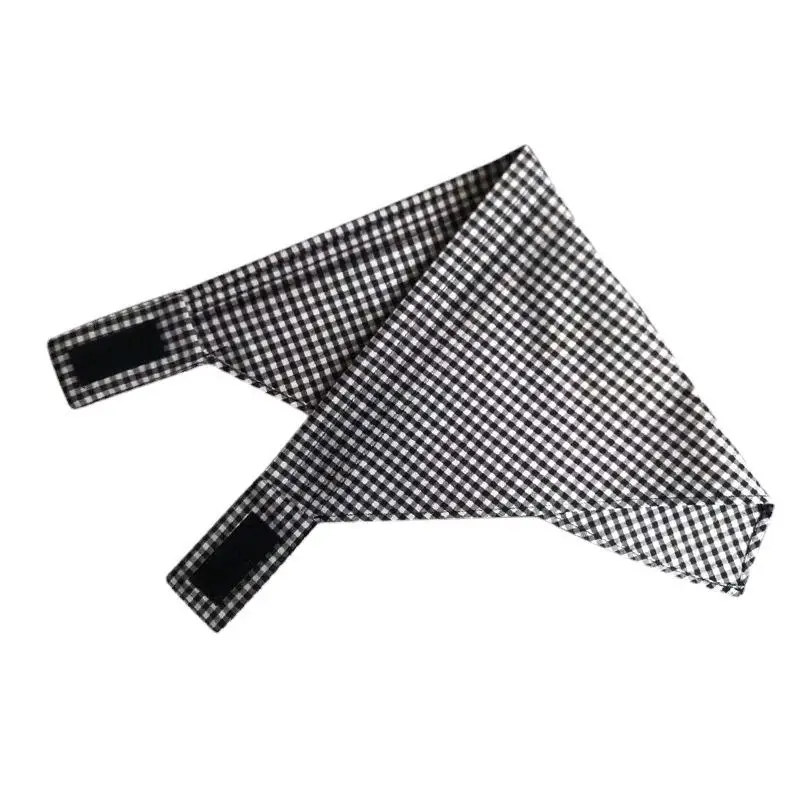 1Pc Restaurant Waiter Triangle Headband Chef Hat Men Women Kitchen Portable Solid Color Hat Food Hygiene Work Hat