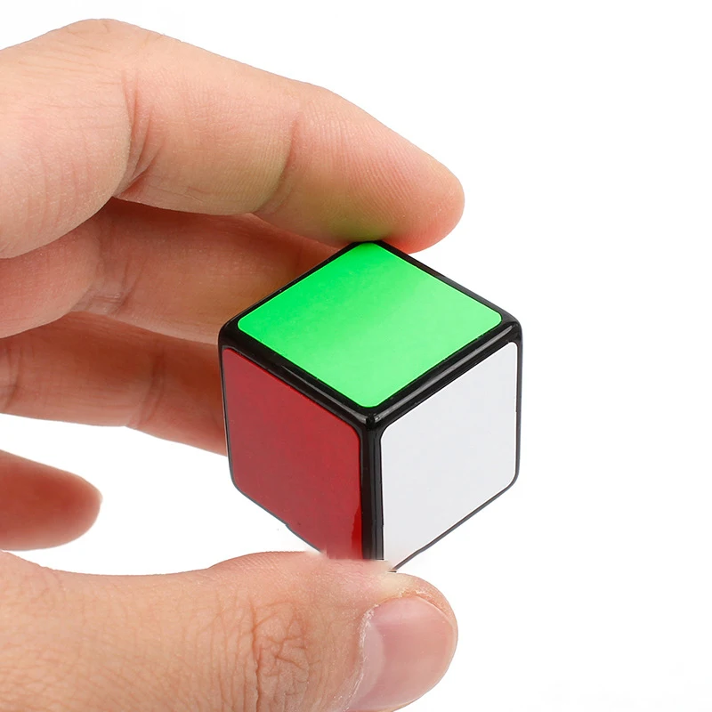 Fun 1x1 Mini Magic Cube Puzzle 2.5cm Funny Cube Puzzle Educational Toys Magic Cube Speed Cubo Magico Adult Toys Kids Gifts