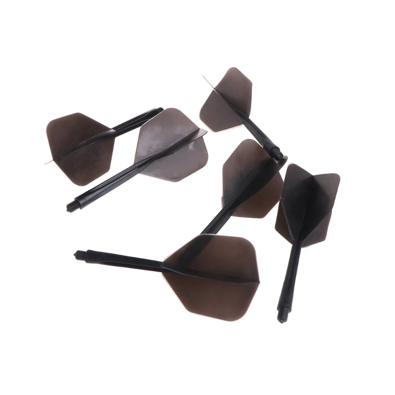 Flights 6PCS Integrated Flights and Shafts 4.5mm 2BA Screw
