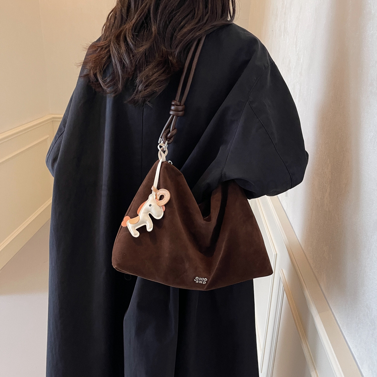 Fashion Classic Bag Designer 10a Top Woman Handbagfashion Canvas Bags Suede Single Shoulder Large Capacity for Women New Trendy Autumn and Winter Tote