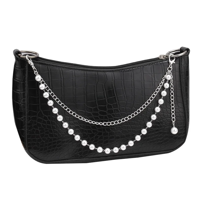 Handbag Decorative Chain Pendant With Lobster Buckle Multi-layer Metal Chain Strap Replacement Purse Chain Bag Accessories