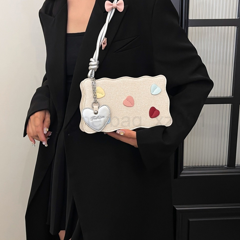 Fashion Classic Bag Designer 10a Top Woman Handbagevening Bags Advanced Small for Women New Girl Heart Cute Square Versatile Casual Single Shoulder Un