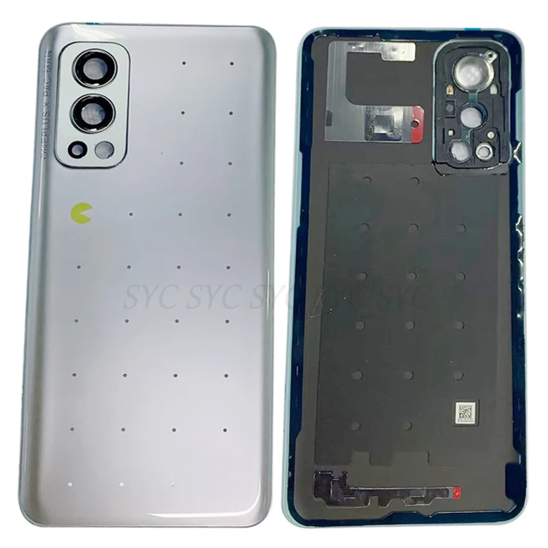 Battery Cover Rear Door Housing Case For OnePlus Nord 2 5G DN2101 DN2103 Back Cover with Camera Frame Lens Logo Repair Parts