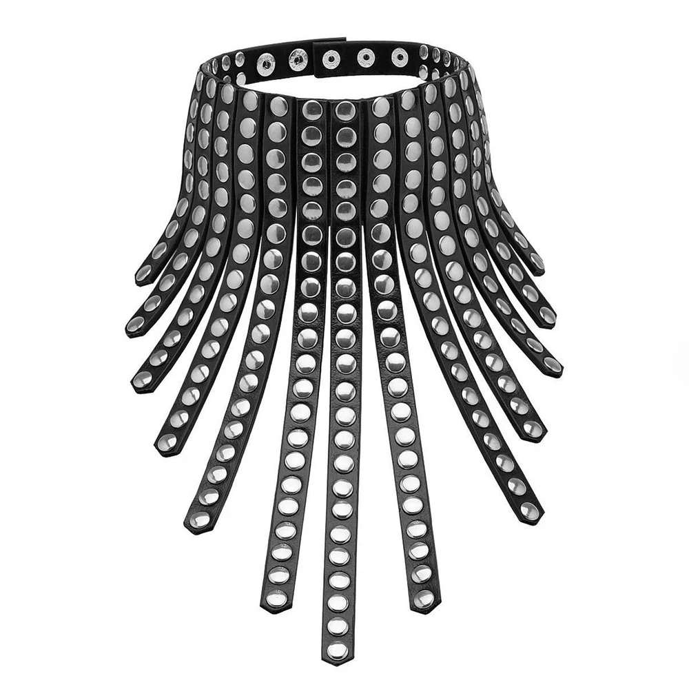 Edgy Fashion Accessory Chic Metallic O-Buckle Choke Jewelry Set Ideal For Romantic Gestures