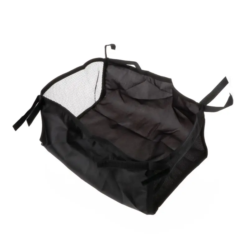 Baby Stroller Basket Newborn Stroller Hanging Basket Large/Small Easy to Install Portable Organizer Bag for Infant Pram