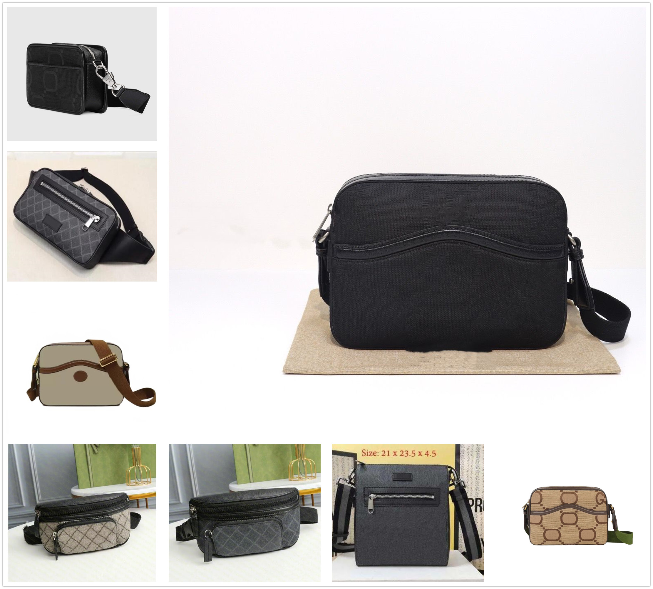 leather men designer bag men handbag tote bag women men purse crossbody bag reverse canvas set shoulder bag man messenger bags with clutch backpack 5A