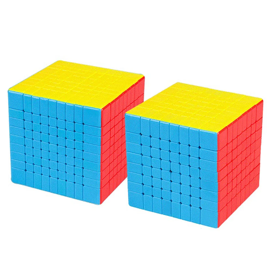 Meilong Speedcube Professional Black and Stickerle Moyu 8x8x8 7x7x7 6x6x6 Magic Cube MofangJiaoshi 4x4 5x5 Speed Puzzle Toy