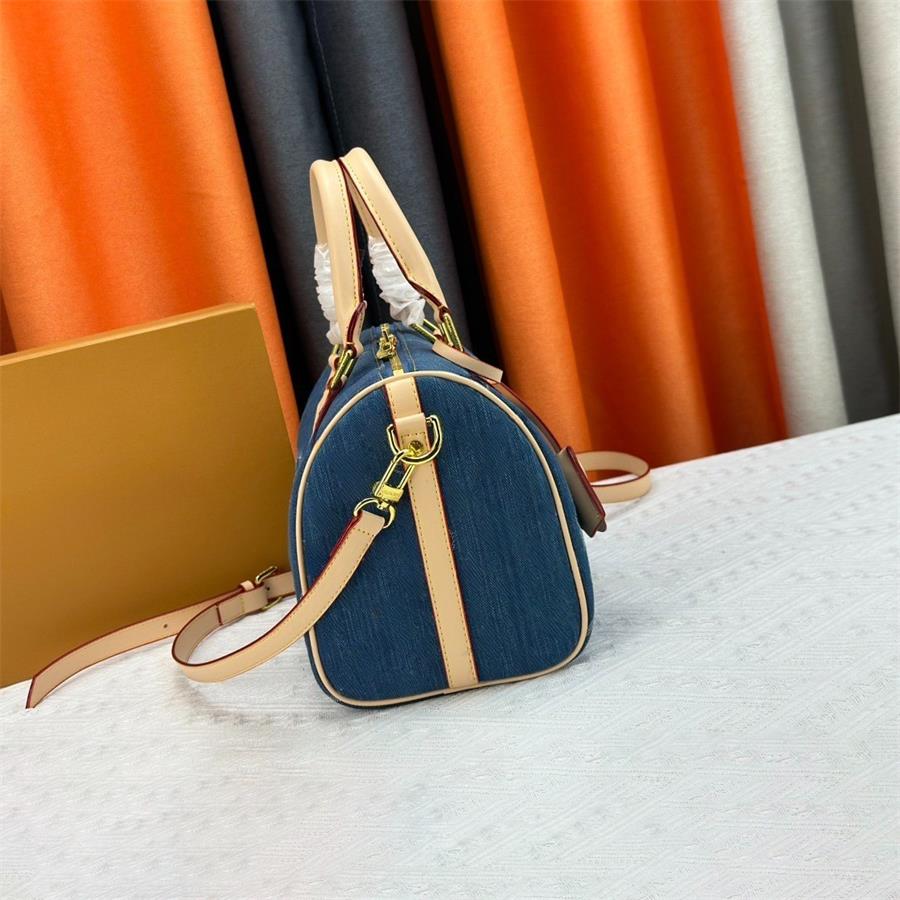 Denim Vintage Designer bag Shoulder Bag leather clutch pochette handbag classic Mini travel quality famous handbags tote crossbody Bags With Box