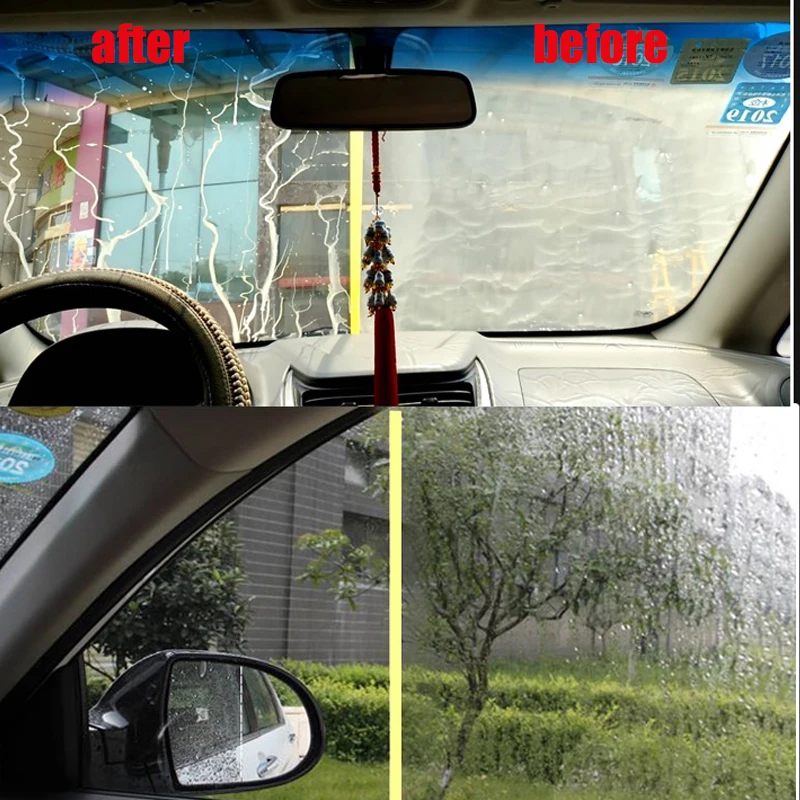 Dpro Anti Rain Glass Nano Spray Window Water Repellent Waterproof Windshield Hydrophobic Ceramic Coating Car Detailing