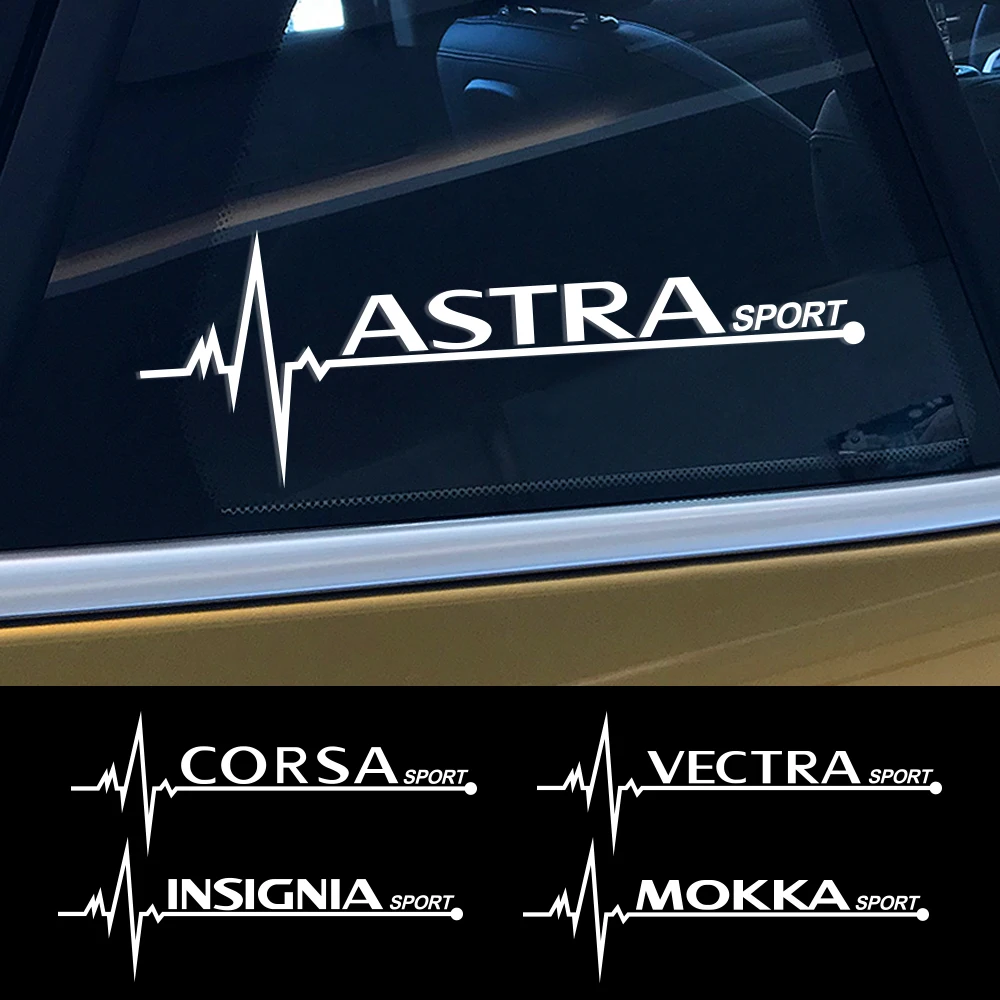 Car Side Window Styling Stickers For Opel Vauxhall Astra Corsa Insignia Crossland X Vectra Zafira Meriva Tuning Accessories