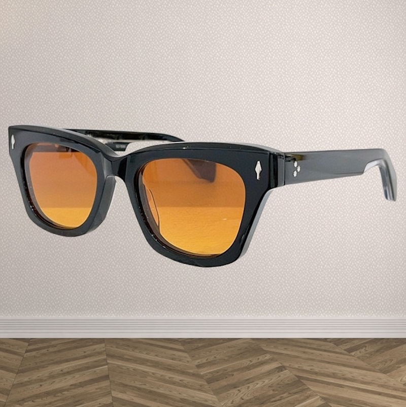 Luxury Brand fashion sunglasses handmade DEALAN 53-22 Cat eye acetate Sunglasses men top quality Outdoor UV400 women SUN GLASSES IVISTA