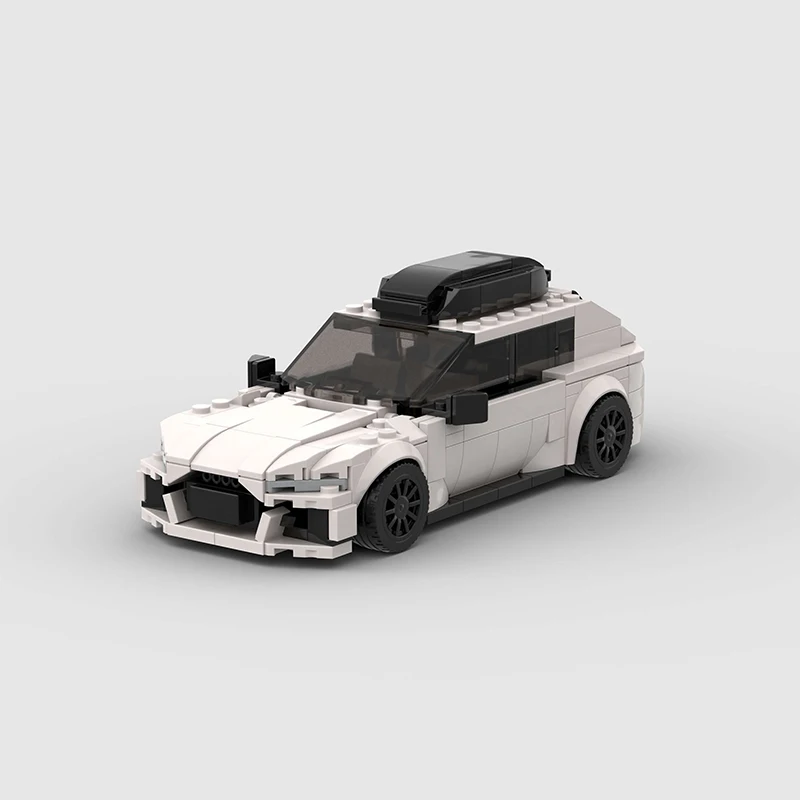 MOC RS6 Speed Champions Cars Building Blocks City Sports Racing Vehicle DIY Bricks Toys Christmas Gift