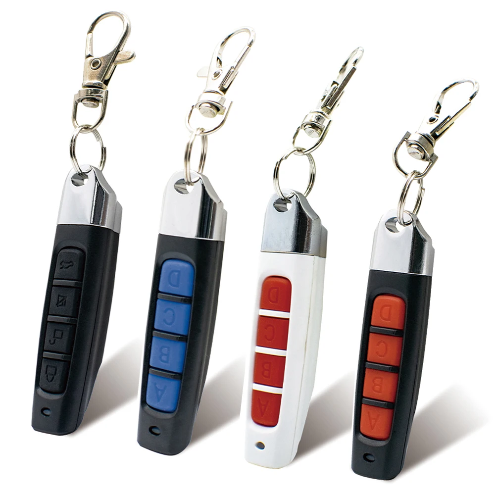 433MHz Garage Remote Control Duplicator Compatible With TOP 432NA 432EE 432EV 434NA 434EE 434EV Cloning 433.92MHz Fixed Code
