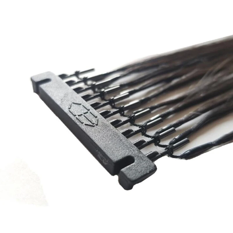 6D Hair Extensions Machine With10 pins Human Hair Connector Kits 6D Micro Link Remove Hair Plier Set 6D Har Buckle Hair Comb