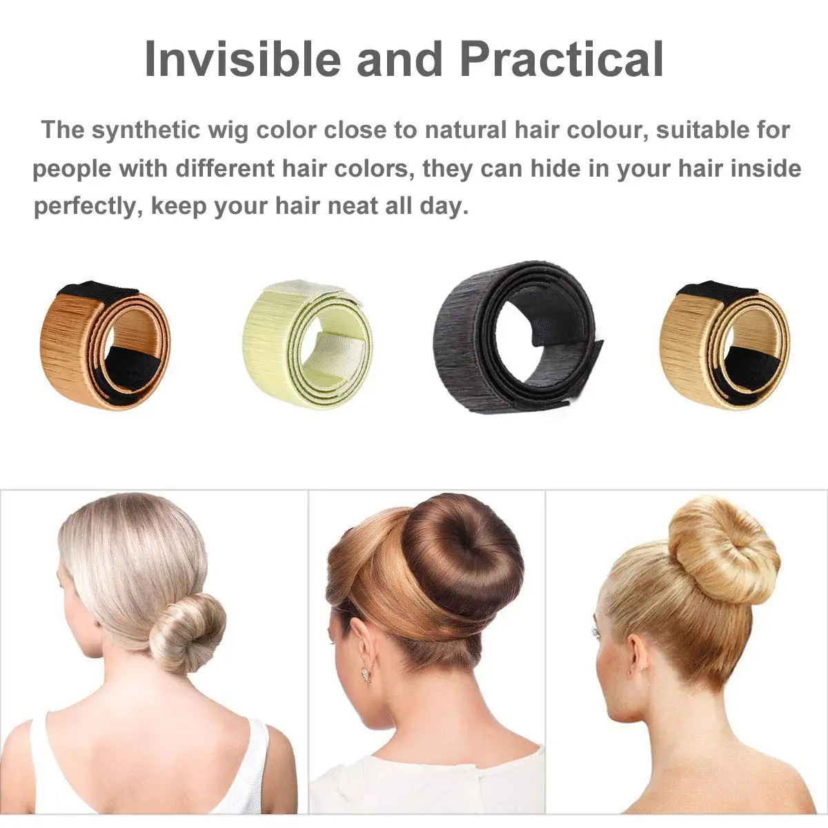Sweet Magic Hair Bun Maker Simple Lazy Curly Hair Stick DIY Twist Ballet new Donut 2025 Headband For Women Girls Easy Hair Styling Tool