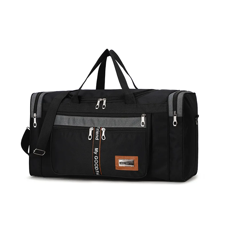 Leather Men Travel Bag Hand Luggage Bag Carry on Large Tote Vintage Men Duffle Weekend Bag Big Overnight